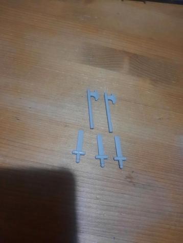 Oude Lego wapens jaren '70/'80 - Old Grey beschikbaar voor biedingen