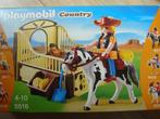 Playmobil 5516 Tinker met bruin-gele paardenbox ALS NIEUW, Kinderen en Baby's, Speelgoed | Playmobil, Ophalen of Verzenden, Zo goed als nieuw