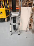 Uitschuifladder 11 treden, Doe-het-zelf en Verbouw, Ladders en Trappen, Ophalen, Gebruikt