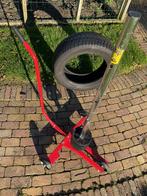 Bandenopbergrek HBM voor 4 banden, Ophalen, Zo goed als nieuw