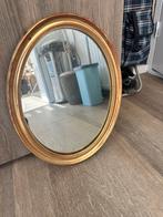 Vintage ovale spiegel, Ophalen, Ovaal, 50 tot 100 cm, Minder dan 100 cm