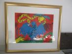 zeefdruk Corneille, Antiek en Kunst, Kunst | Litho's en Zeefdrukken, Ophalen