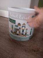 Label label bouwstenen als nieuw, Ophalen, Zo goed als nieuw, Overige merken