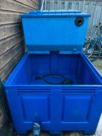Quarantaine Bak 600L met Filter en Pomp, Ophalen, Gebruikt, Vijverbak