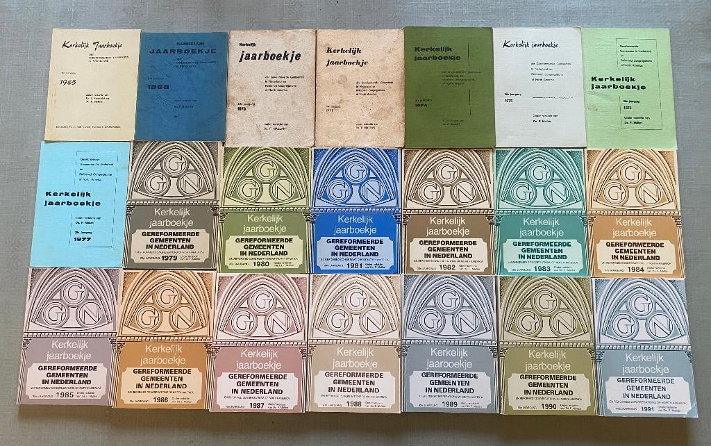 Kerkelijk Jaarboekjes Ger Gem in Ned, Boeken, Ophalen of Verzenden, Gelezen