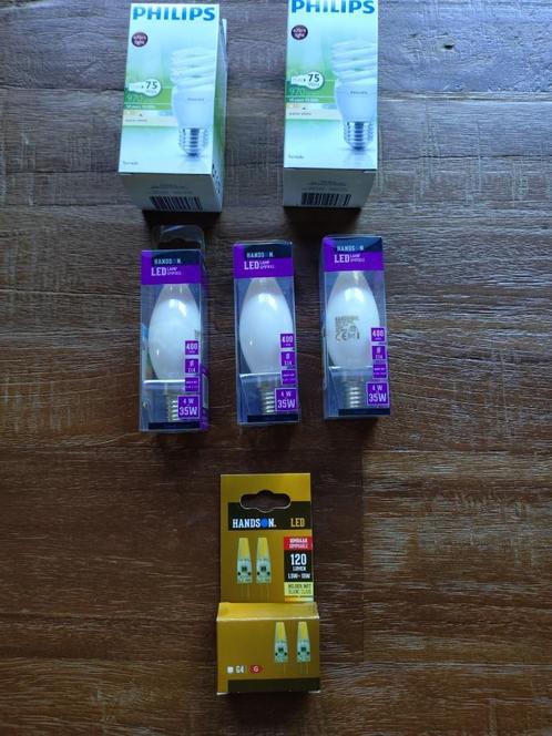 (6x) nieuwe lichtbronnen grote, kleine en insteek fitting, Huis en Inrichting, Lampen | Losse lampen, Nieuw, E27 (groot), Ophalen of Verzenden