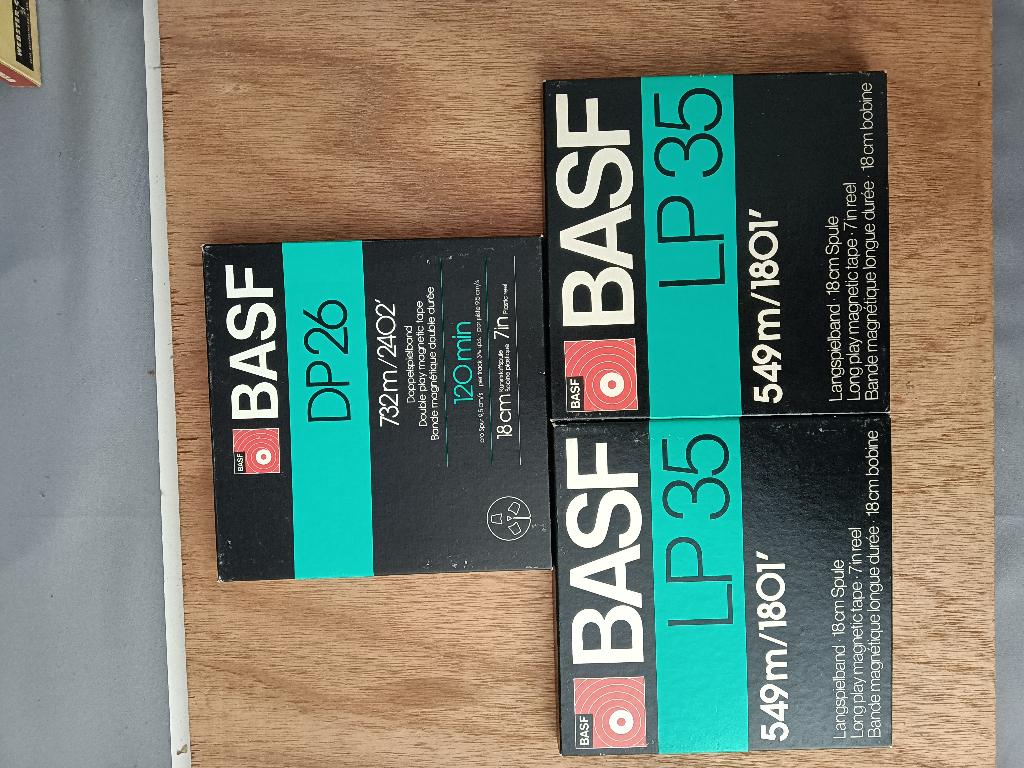 BASF bandrecorder banden, Audio, Tv en Foto, Bandrecorders, Ophalen of Verzenden, Onderdeel