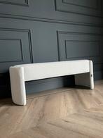 Beige stoffen bankje van Loods 5, Ophalen, Japandi, Tweepersoons, 75 tot 100 cm