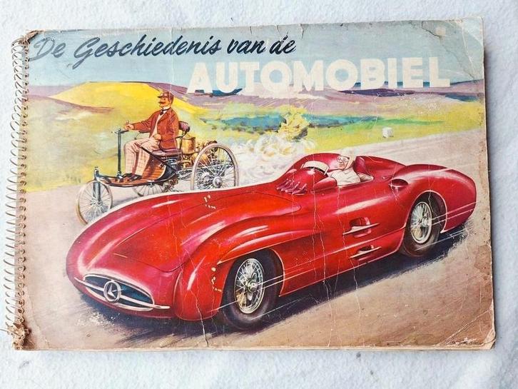 Vintage Full Speed plaatjesalbum Automobielen, Boeken, Vervoer en Transport, Ophalen of Verzenden