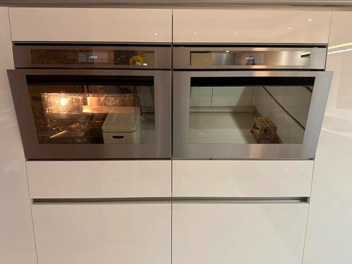 Bauknecht duo set: combi oven/magnetron & stoomoven, Witgoed en Apparatuur, Ovens, Zo goed als nieuw, Inbouw, Oven met grill, 45 tot 60 cm