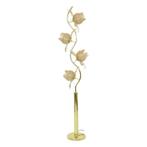 Italiaanse Lotus Lamp XL Vloerlamp Hollywood Regency 190cm, Ophalen, Gebruikt, Glas, 150 tot 200 cm