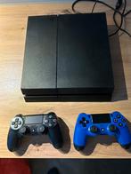 PlayStation 4  1 Tb + 2 Controllers in nette staat, Spelcomputers en Games, Ophalen, Zo goed als nieuw, Met 2 controllers, Original