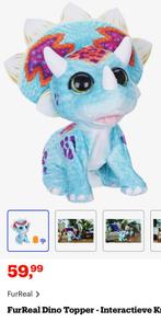 Fureal Dino Triceratops Knuffel, Ophalen, Zo goed als nieuw, Overige typen