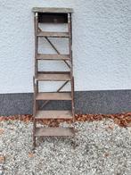 Houten schilders trap, Ophalen