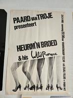 Herman brood concert poster, Verzenden, Rechthoekig Staand, Muziek