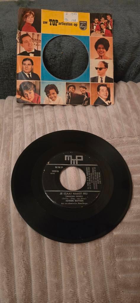 Edwin Rutten - Je Staat Naast Mij Single, Cd's en Dvd's, Vinyl Singles, Gebruikt, Single, Nederlandstalig, 7 inch, Ophalen of Verzenden