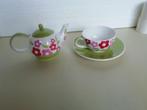 Theepot + kop en schotel Cha Cult tea for one, Huis en Inrichting, Keuken | Servies, Nieuw, Ophalen of Verzenden, Overige stijlen