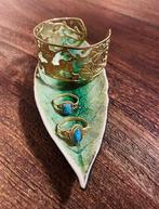 ring met turquoise steen, Sieraden, Tassen en Uiterlijk, Ringen, Ophalen, Nieuw, 17 tot 18, Dame