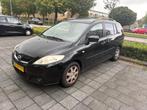 Mazda 5 1.8 2007 Zwart 7 pers MOTOR SLECHT €1350, Auto's, Mazda, 74 €/maand, 1370 kg, 4 cilinders, 7 stoelen