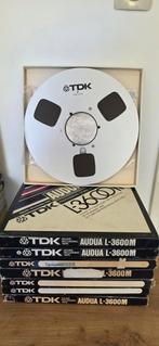 TDK Audua L-3600M Banden - 7 stuks, Audio, Tv en Foto, Bandrecorders, Ophalen of Verzenden, Bandrecorder, Met banden