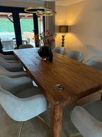 Teak houten eettafel - 260x100 cm, Huis en Inrichting, Tafels | Eettafels, Gebruikt, 100 tot 150 cm, Teakhout, 200 cm of meer