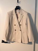NA-KD - Beige double breasted Blazer | Maat 34/36, Beige, Ophalen of Verzenden, Zo goed als nieuw, Jasje