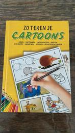 Boek - Zo teken je cartoons, Ophalen of Verzenden, Boek of Gids, Zo goed als nieuw