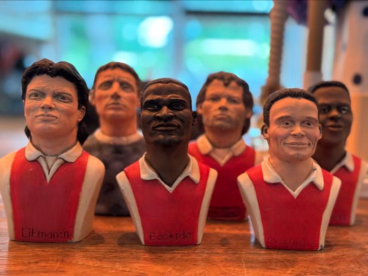 Oude en Unieke Ajax Beeldjes, Verzamelen, Sportartikelen en Voetbal, Beeldje of Poppetje, Ajax, Ophalen of Verzenden