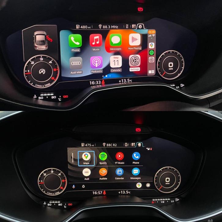 Audi TT Apple CarPlay/Android Auto + Navigatie Update 2026, Computers en Software, Navigatiesoftware, Nieuw, Update, Ophalen
