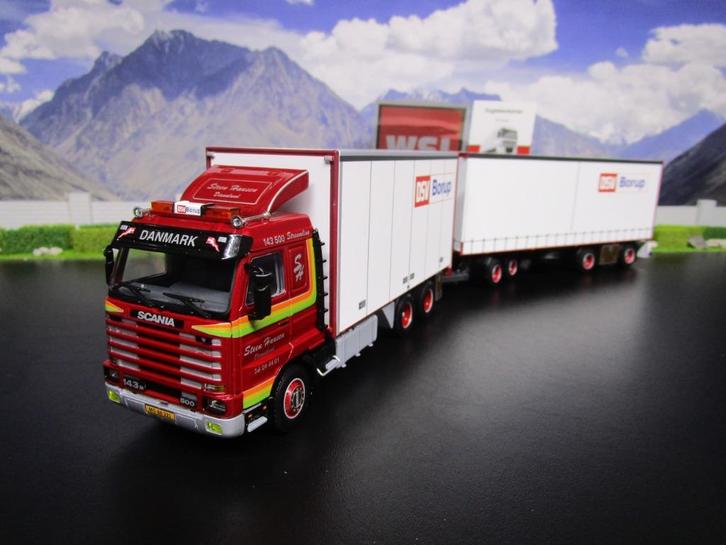 Wsi 01-4289 Scania R143 Streamline , Steen Hansen, Hobby en Vrije tijd, Modelauto's | 1:50, Nieuw, Bus of Vrachtwagen, Wsi, Ophalen