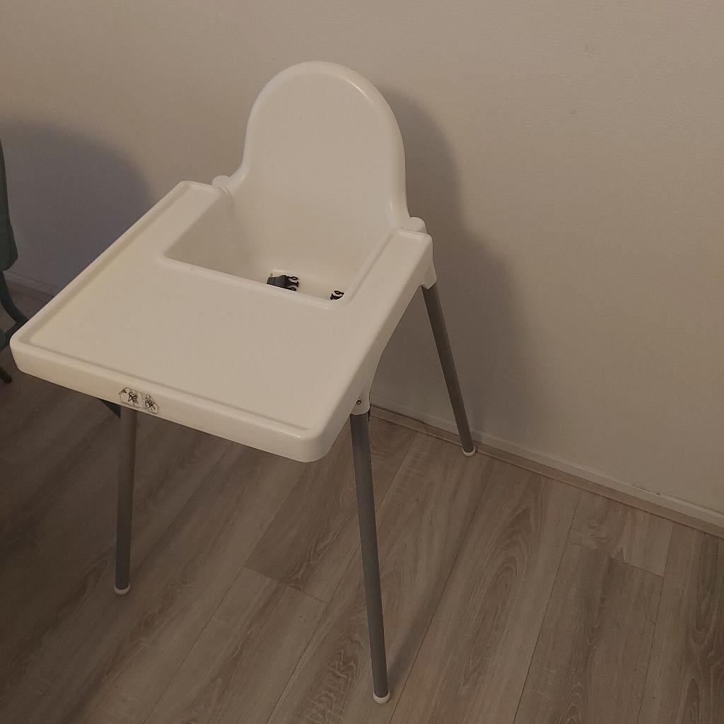 Ikea ANTILOP - Baby chair with safety belt, Ophalen, Zo goed als nieuw, Overige typen, Afneembaar eetblad