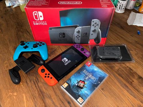 Nintendo switch met spellen ect, Spelcomputers en Games, Spelcomputers | Nintendo Switch, Zo goed als nieuw, Switch Original, Met 1 controller