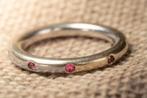 Bron 14k Gouden ring met saffierstenen, Sieraden, Tassen en Uiterlijk, Ophalen of Verzenden, Zo goed als nieuw, Dame, Goud