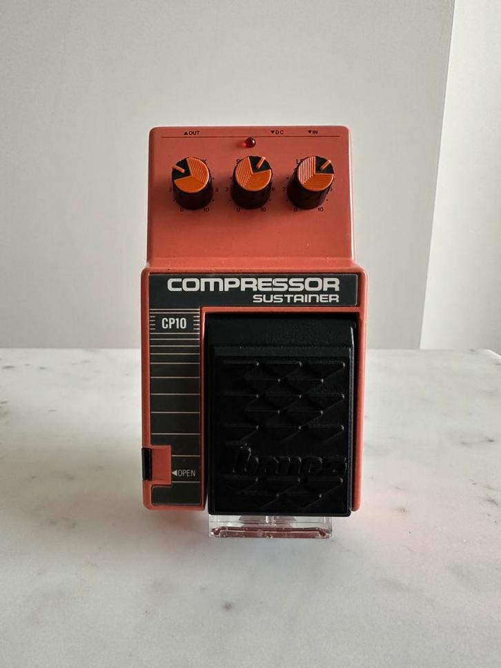 Ibanez Compressor Sustainer CP10 (vintage!), Muziek en Instrumenten, Effecten, Gebruikt, Compressor, Ophalen of Verzenden