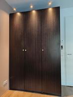Volledige PAX kast IKEA zwart bruin japandi style, Ophalen, Zo goed als nieuw, 50 tot 75 cm, 200 cm of meer