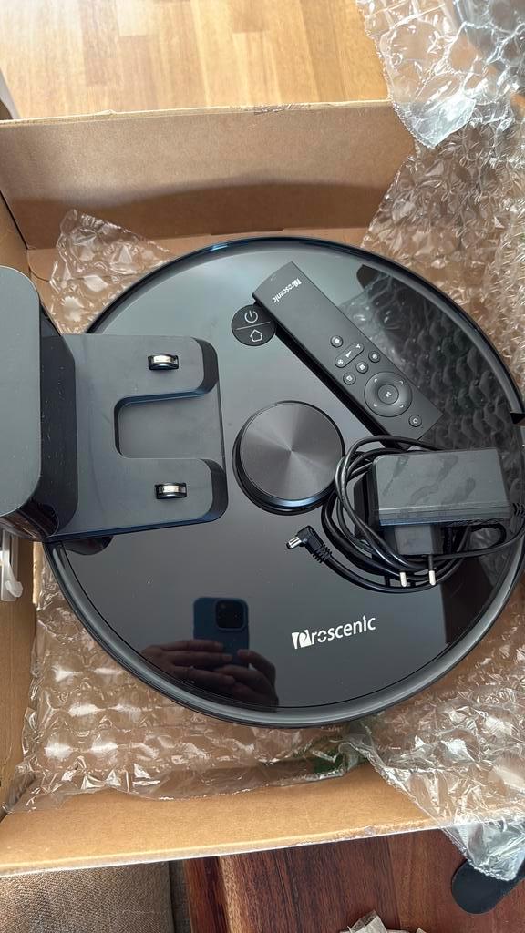Proscenic Robotstofzuiger - Zo goed als nieuw!, Witgoed en Apparatuur, Stofzuigers, Zo goed als nieuw, Robotstofzuiger, Minder dan 1200 watt