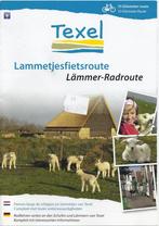 D16 ( plattegrond ) fietskaart lammetjes route texel, Gelezen, 2000 tot heden, Ophalen of Verzenden, Landkaart