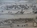 kopergravure Sloten en IJlst, Guicciardini, 1617, Verzenden