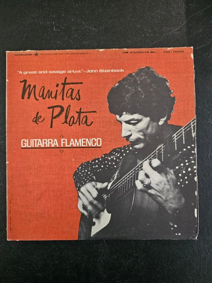 Manitas de Plata - Guitarra Flamenco LP, Cd's en Dvd's, Vinyl | Wereldmuziek, Ophalen of Verzenden