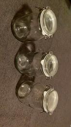 Weckpotten groot 3, Huis en Inrichting, Keuken | Potten en Pannen, Ophalen of Verzenden, Zo goed als nieuw, Glas, Overige typen