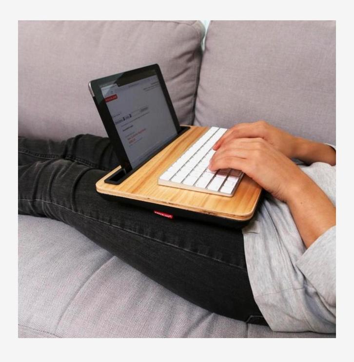 Kikkerland Ibed Tablethouder, Computers en Software, Laptoptafels, Zo goed als nieuw, Verzenden