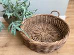 ==Bijna Nieuw== Grote Riviera Maison woonmand rieten mand, Huis en Inrichting, Woonaccessoires | Schalen en Manden, Ophalen of Verzenden