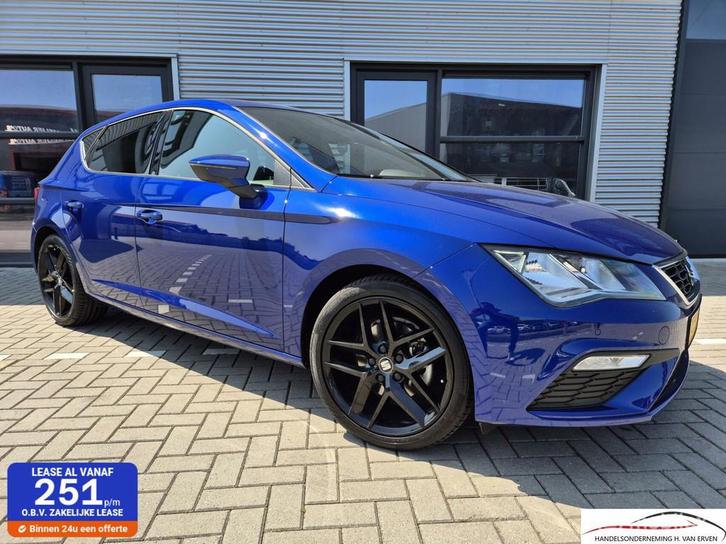 Seat Leon 1.5 TSI FR Business Intense DEALERONDERHOUDEN, Auto's, Seat, Bedrijf, Te koop, Leon, ABS, Airbags, Airconditioning, Alarm