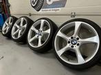 19inch BMW Style 230 Breedset Velgen Nwe Banden 5x120 E90 F3, 19 inch, Gebruikt, Banden en Velgen, Ophalen of Verzenden