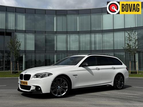 BMW 5-serie Touring 520i High Executive HUD Memory panorama, Auto's, BMW, Bedrijf, Te koop, 5-Serie, 360° camera, ABS, Achteruitrijcamera
