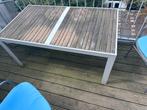 Tuintafel 155 x 90 cm gebruikt maar in goede staat, Ophalen, Gebruikt, Rechthoekig, Hout