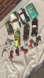 12 stuks Diverse verzameling auto’s vintage., Hobby en Vrije tijd, Modelbouw | Auto's en Voertuigen, Overige merken, Auto, Groter dan 1:32