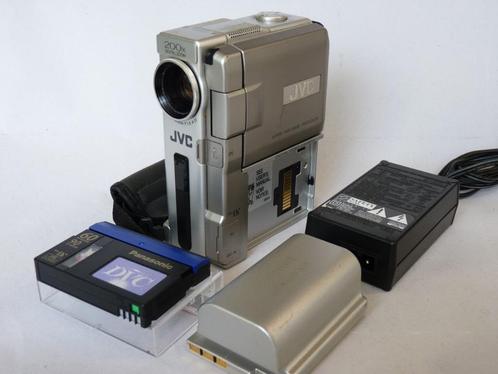 JVC GR-DVX44E MiniDV camera, accu, adapter, digitaliseren, Audio, Tv en Foto, Videocamera's Digitaal, Gebruikt, Camera, Mini dv