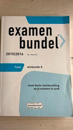 N.C. Keemink - Havo; Wiskunde A; 2015/2016, Nederlands, Ophalen of Verzenden, VWO, Zo goed als nieuw