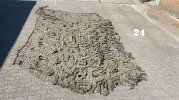 Camoflagenet van jute 3 bij 4 meter (24) beschikbaar voor biedingen